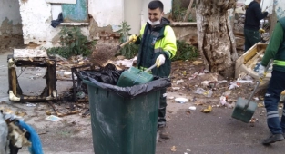 Konak’tan Roman mahallelerinde Temizlik harekatı