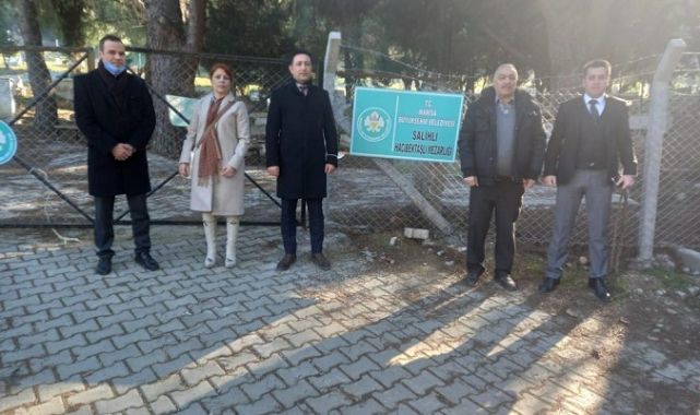 Salihli'de Mezarlıkların Güvenliği Arttırıldı