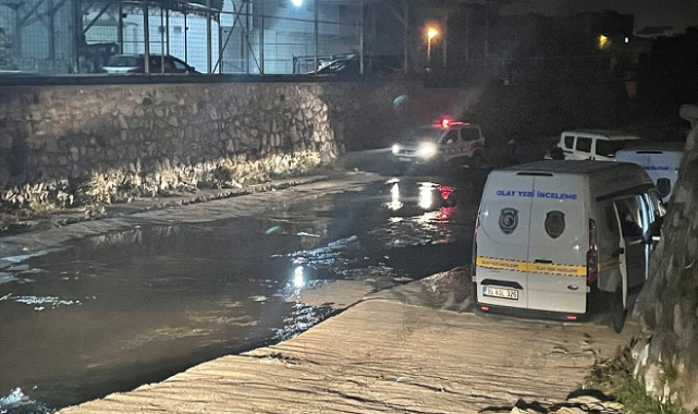 Su kanalında ölü bulundu