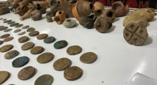 Aydın'da 375 parça tarihi eser ele geçirildi