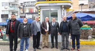 Başkan Batur, Esnaf Ziyaretlerini Sürdürüyor