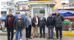 Başkan Batur, Esnaf Ziyaretlerini Sürdürüyor