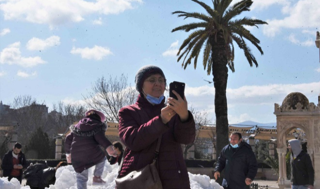 Başkan Karakayalı’dan Çocuklara Kar Sürprizi