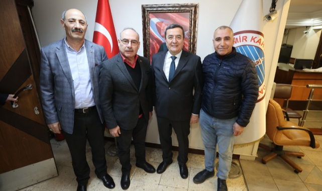Batur’dan, Oda Başkanlarına tebrik ziyareti