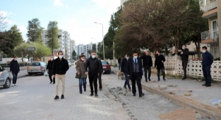 Bayraklı’da yol yenileme seferberliği