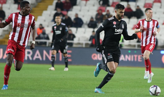 Beşiktaş Sivas deplasmanında 3 puanın sahibi
