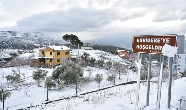 Bornova'da kar alarmı