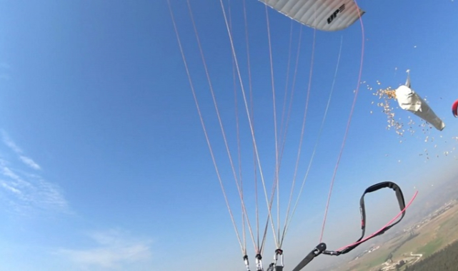 Denizli'de dağı bombaladılar ama...