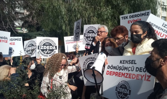 Depremzedeler bir kez daha haykırdı