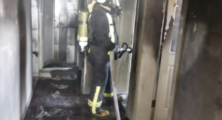 İkiz çocuklar  yangında öldü