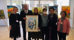 İzmir Suluboya Ressamları Derneği Muğlada Sergi Açtı