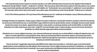 Karabağlar’da ölen hayvanlar yakılacak