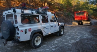 Kazdağları'nda mahsur kalan askerler ve belediye personeline ulaşıldı