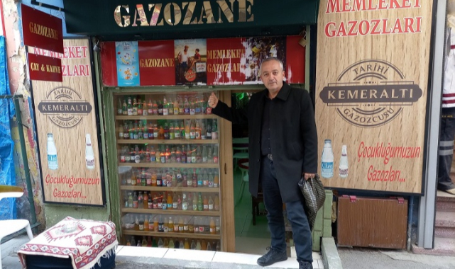 Kemeraltında Memleket Gazozcusu Gazozane