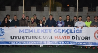 Memleket Gençliği “Uyuşturucuya Hayır” dedi