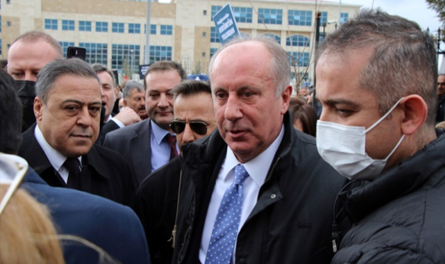 Muharrem İnce yargı önünde
