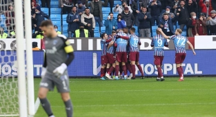 Trabzonspor 3 puanı tek golle aldı