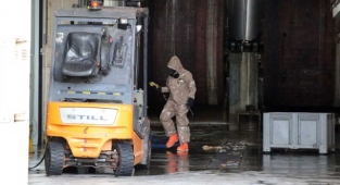 Uşak'ta fabrikada sızan gazdan etkilenen işçi kurtarılamadı