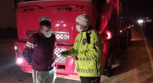 Uzun yol araçlarındaki takograflar denetlendi