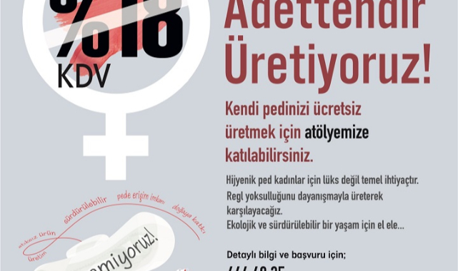“Adettendir Üretiyoruz” atölyesi için başvurular başladı