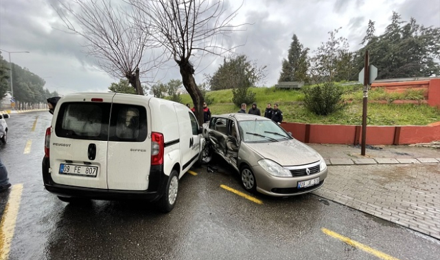 Aydın'da trafik kazasında 1 kişi öldü, 4 kişi yaralandı