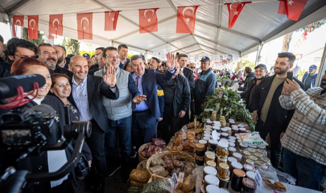 Başkan Soyer Alaçatı Ot Festivali’ne katıldı