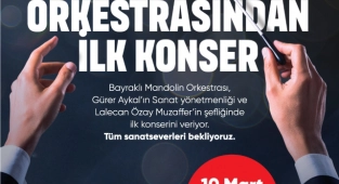 Bayraklı Belediyesi ‘Mandolin Orkestrası’ ilk kez sahneye çıkıyor