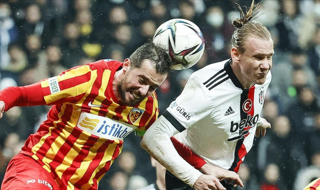 Beşiktaş, Kayserispor ile karşılaşacak