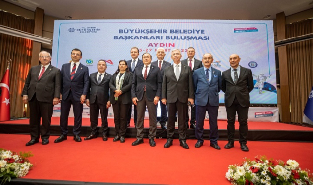 CHP’li büyükşehir belediye başkanları Aydın’da buluştu