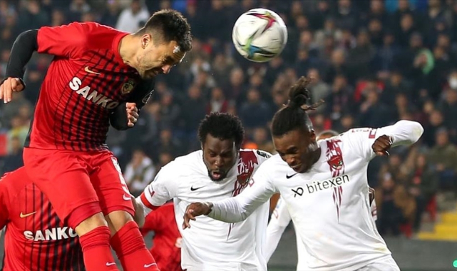 Gaziantep FK ve Atakaş Hatayspor puanları paylaştı