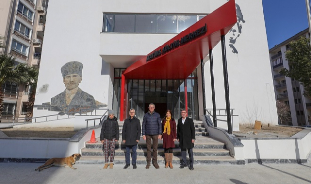 Gaziemir AKM’nin tadilatında sona doğru