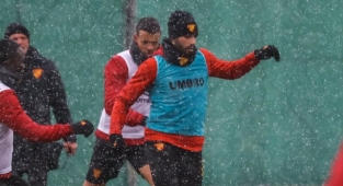 Göztepe, Trabzonspor maçı hazırlıklarına devam etti