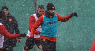 Göztepe, Trabzonspor maçı hazırlıklarına devam etti