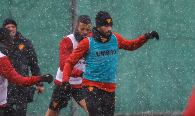 Göztepe, Trabzonspor maçı hazırlıklarına devam etti