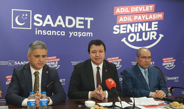 Saadet Partisi Genel Başkan Yardımcısı Arıkan, İzmir’de konuştu