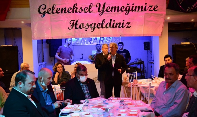 Başkan İduğ Makedonya göçmenleriyle buluştu