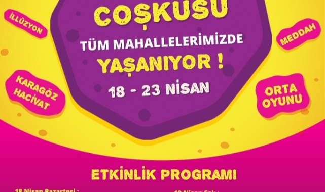 Bayraklı’da 23 Nisan coşkusu!