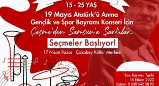 Çeşme Belediyesi Gençlik Korosu Kuruluyor!