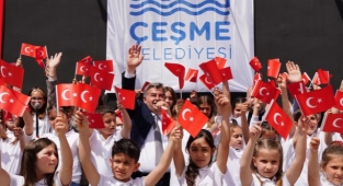 Çeşme’de 23 Nisan coşkusu!