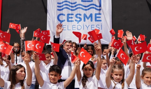 Çeşme’de 23 Nisan coşkusu!