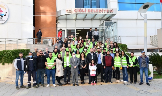 Çiğli’de Temizlik Seferberliği Devam Ediyor