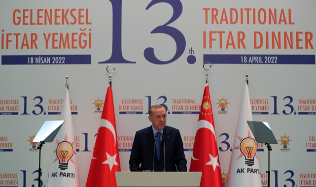 Erdoğan büyükelçilerle iftarda bir araya geldi.