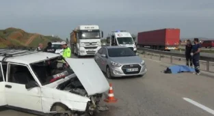 Kazada otomobilden fırlayan sürücü hayatını kaybetti