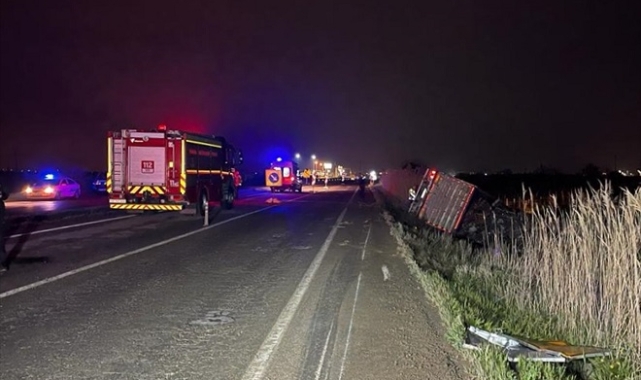 Manisa'da trafik kazalarında 2 kişi öldü, 3 kişi yaralandı