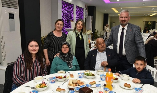 Menemen’de Şehit Yakınları Ve Gaziler İftarda Buluştu