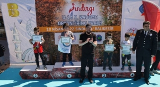 Sındırgı Spor Kenti Olmaya Aday, Oryantiring Yarışmasına Rekor Katılım