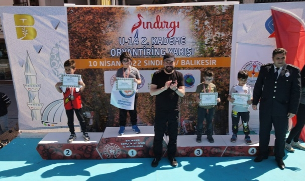 Sındırgı Spor Kenti Olmaya Aday, Oryantiring Yarışmasına Rekor Katılım