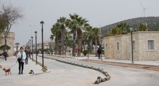 Turizm sezonu öncesi Çeşme yenileniyor