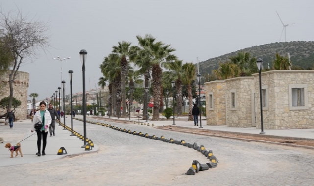 Turizm sezonu öncesi Çeşme yenileniyor