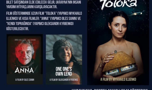 "Ukrayna’ya Destek Amaçlı Film Gösterimi"ne davet